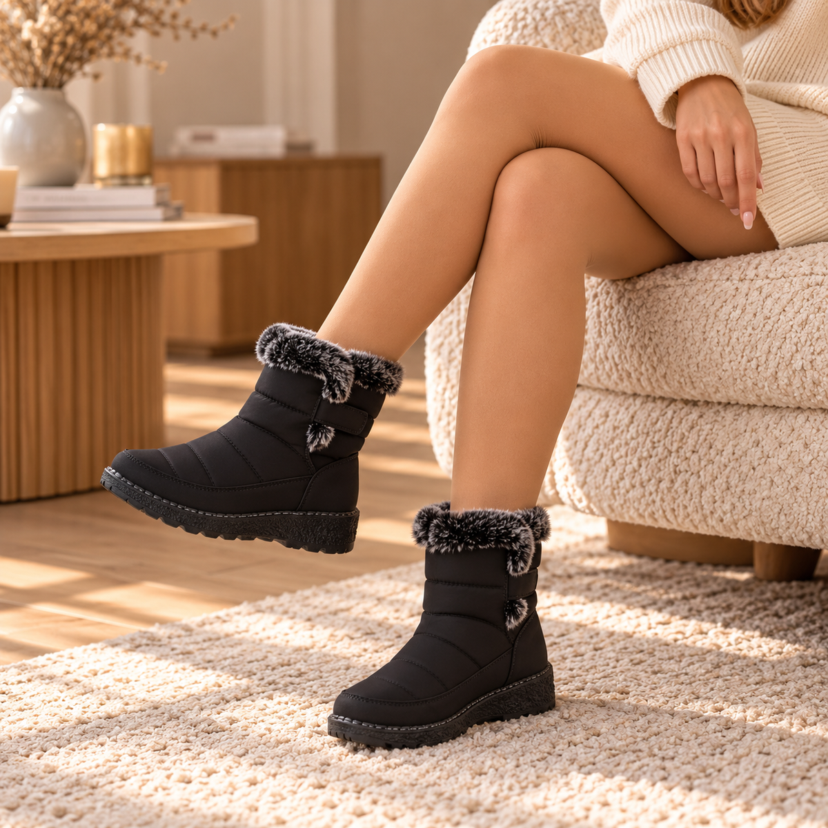 Les Bottines Louise - Fourrées & Confortables
